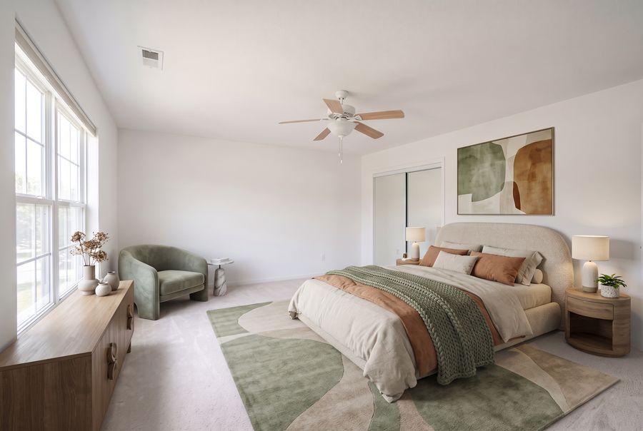 Contemporary virtual staging style