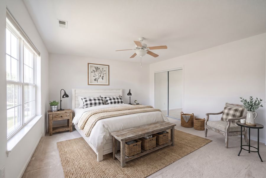 Farmhouse virtual staging style