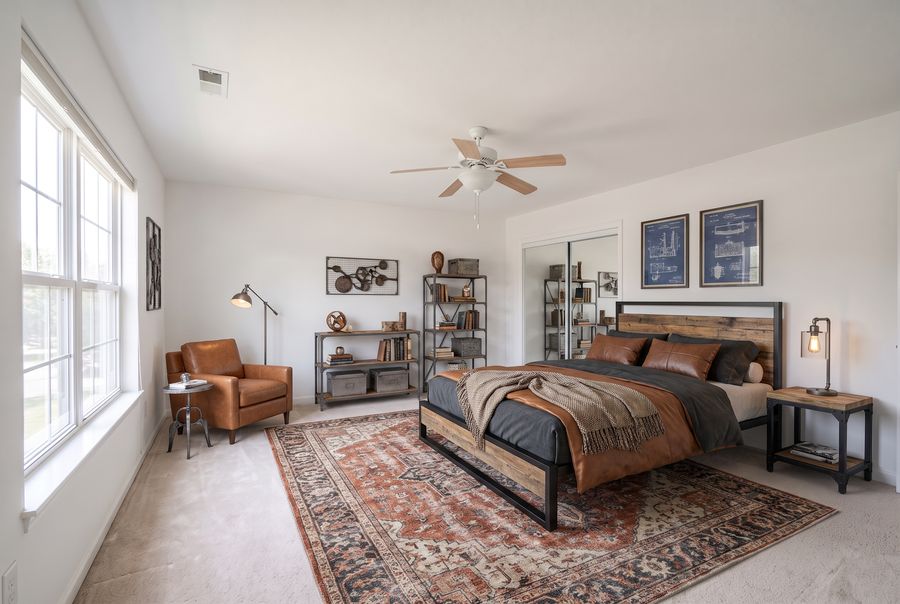 Industrial virtual staging style