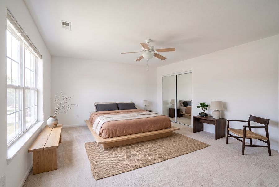 Japandi virtual staging style