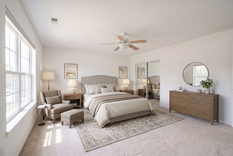 Transitional virtual staging style